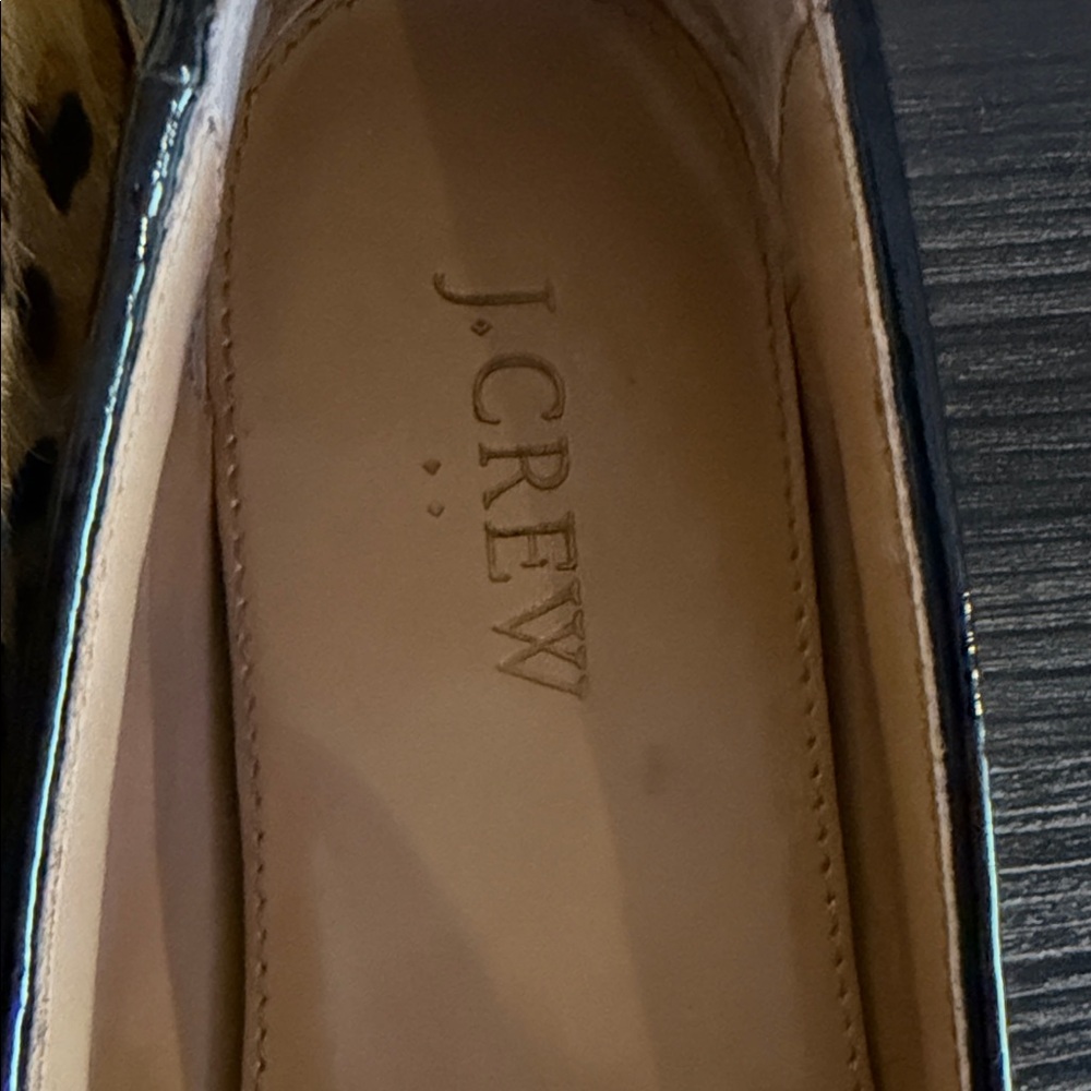 J. Crew Animal Print Women's Loafers - Picture 2 of 6